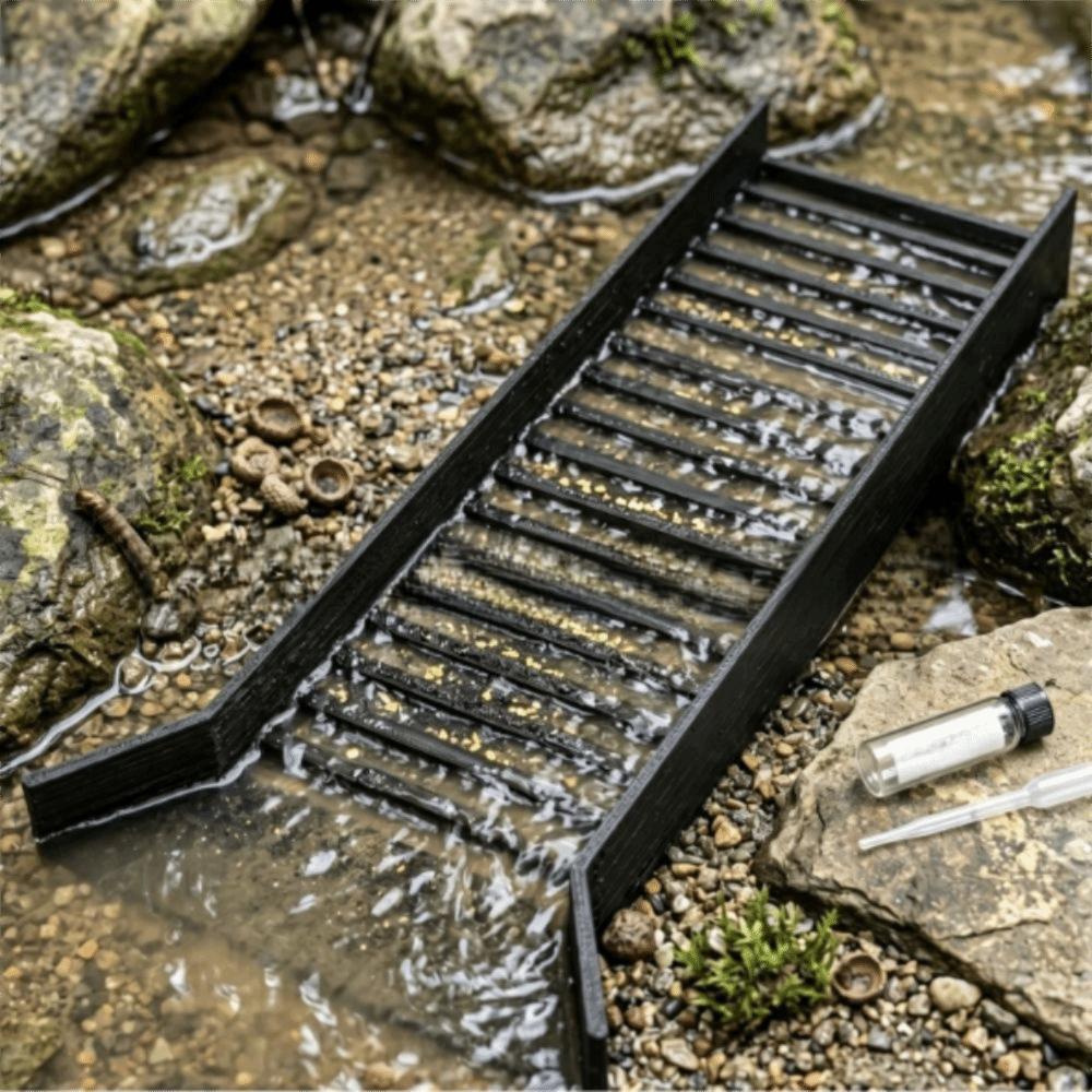 Splash-Proof Gold Mining Tool Lightweight Sand Sifting Box New Design Sand Screening Box Beach Use