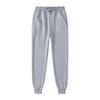 Mens Fleece Jogger Pants Casual Sportswear Straight Fit Elastic Waist Drawstring Bottom