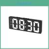 Minimalist Led Electronic Alarm Clock With Temperature And Date For Home Study And Bedroom