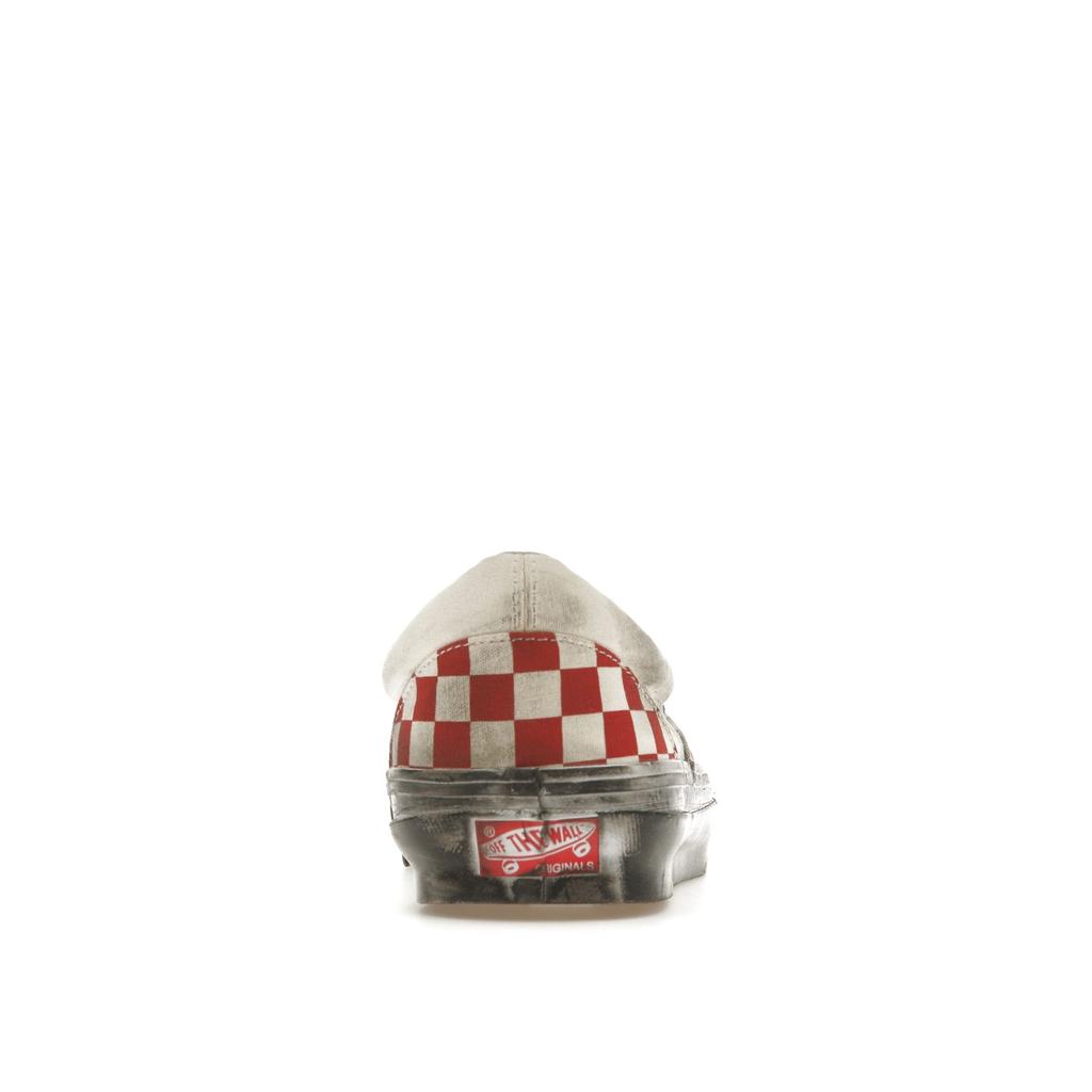 Vans quadretti rossi sales