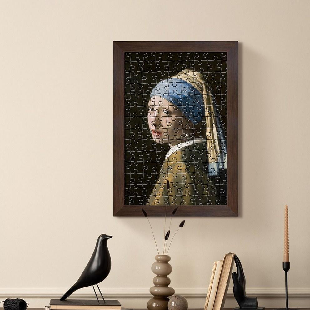 Villade House Premium Jigsaw Puzzle Frame - 500 Pieces, 04 Slim Series_Walnut