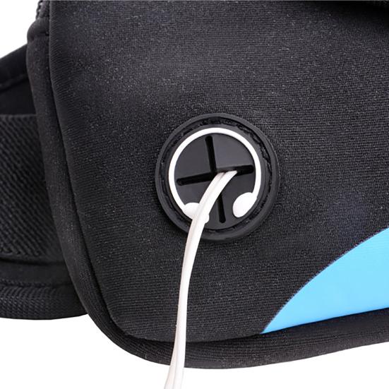 Men Fanny Pack Fasten Tape Key Holder Convenient