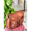 Vintage Saddle Bag Genuine Goat Important Messenger Shoulder