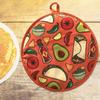 30cm Tortilla Warmer Pouch Heat Resistant Pancake Thermal Bag Burrito Cloth Bag  Microwave