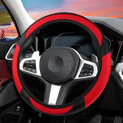 Capac Volan Auto Direcție Universal Antiderapant Protector Roata Piele PU Moda Accesorii Interior Auto