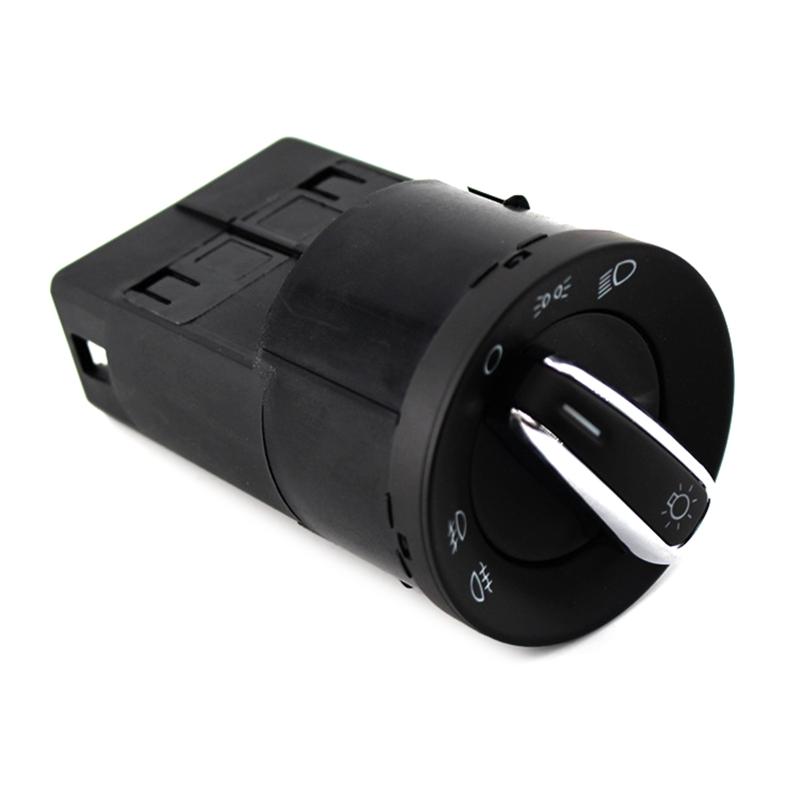 Headlight Switch Control Fog Lamp Knob 3BD941531 Car Headlamp Fog Light Integrated Switch  Black