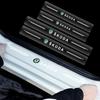 Car Door Sill Protector Stickers Transparent Decor Decal Threshold Strip For Skoda Octavia Fabia Kamiq Kapoq Kodiaq Rapid SCALAAS2