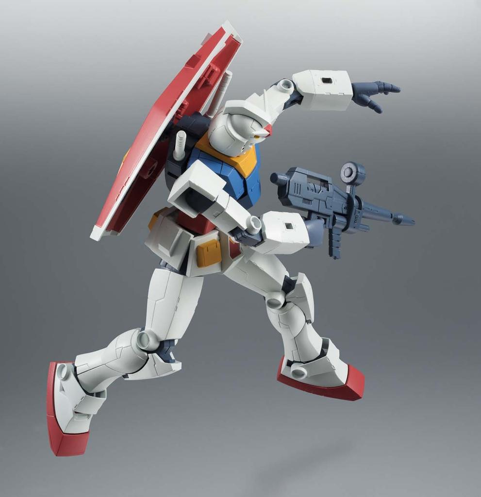 TAMASHII NATIONS ROBOT Spirits Mobile Suit Gundam [SIDE MS] RX-78-2 Gundam Ver. A.N.I.M.E. Resale Approx. 125mm ABS&PVC Painted Movable Figure