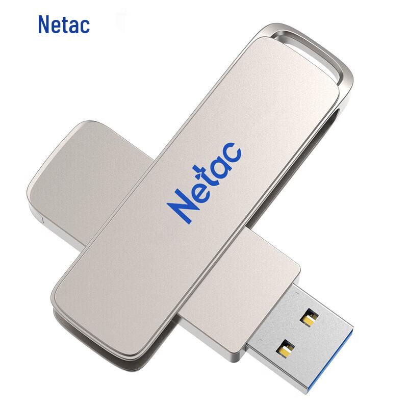 Netac UA33 USB 3.2 Metal Rotating Flash Drive