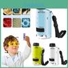 Tragbares Hand-Hochauflösungs-Optikmikroskop Pädagogisches Wissenschafts-Kit für Kinder