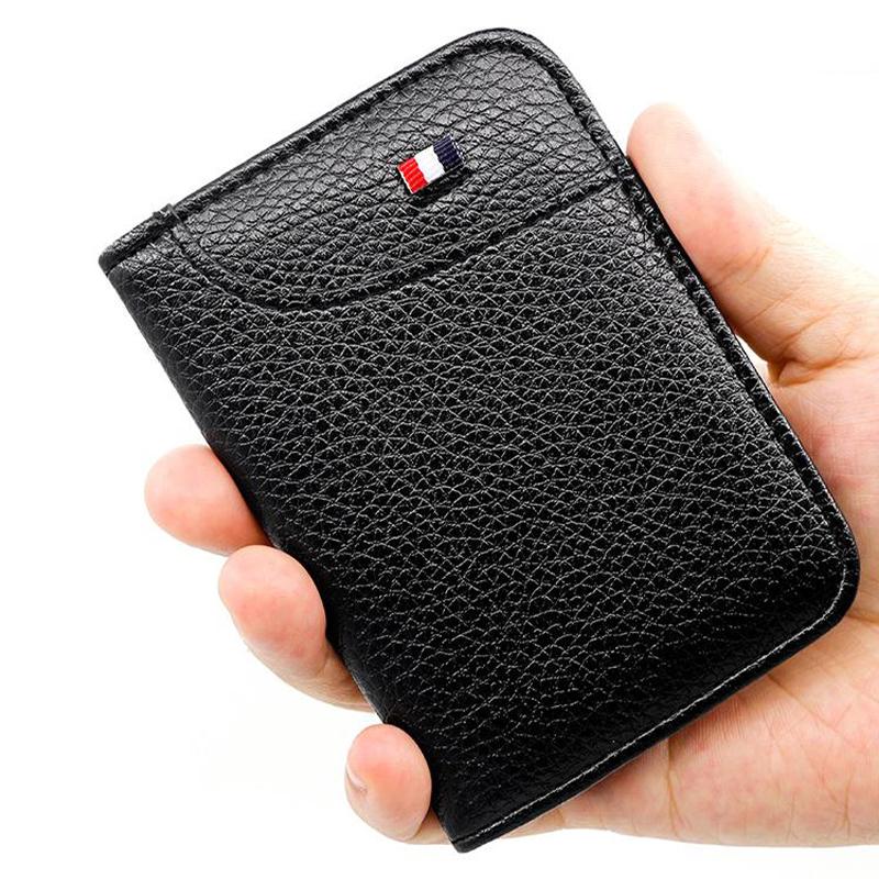 1Pc Luxury Card Bag Multi Functional Thin Multi Slot Mini Pocket Coin Wallet