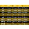 Composite Drill M2-M12 High Hardness Thread Tap Titanium