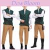 Enchanting Long Haired Prince Cosplay Costume For Halloween Parties And Events