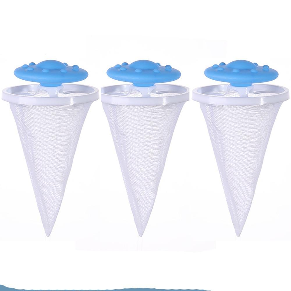 1/3Pcs Portable Washing Machine Filter Bag Lint Catcher Household Washing Ball Clothes