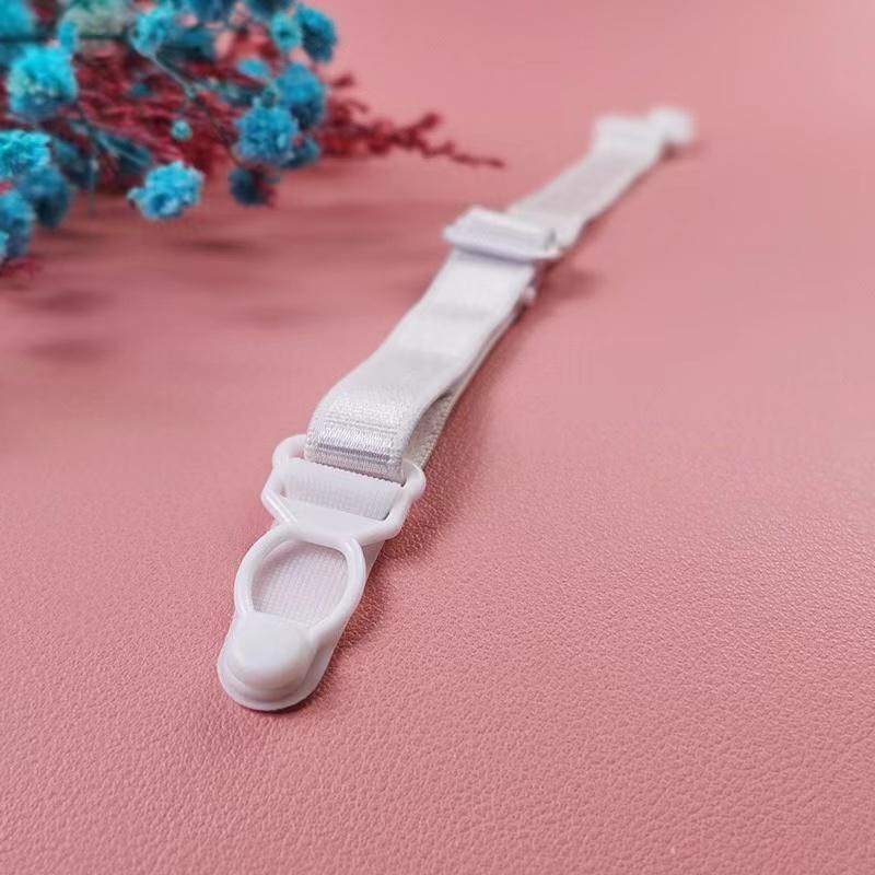 

Держатель бретелей бюстгальтера на двойные плечи, Пряжка для бретелей бюстгальтера против соскальзывания, Аксессуары для интимной одежды, Женские бретели для бюстгальтера, Нескользящие бретели для нижнего белья One Size белый