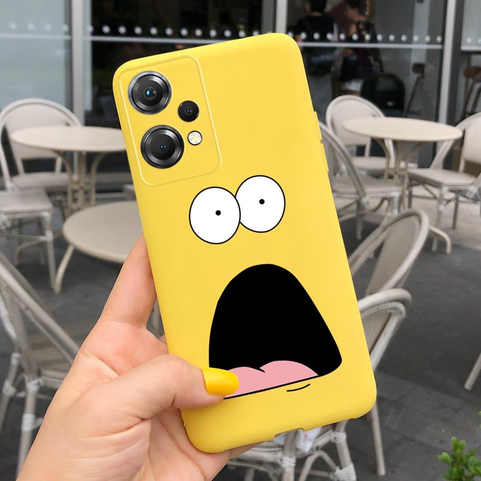 For One Plus Nord CE 2 Lite Phone Case Soft Matte Silcione TPU Back Cover For OnePlus Nord CE2 Lite 5G Mobile Coques Flower Capa