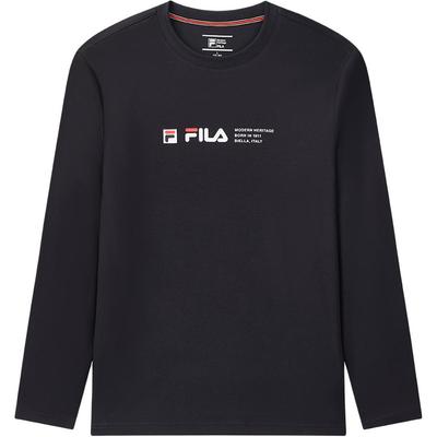 Comfortable Letter Long Sleeve T-Shirt Men Tops Legendary-Blue F51M041203F-NV