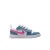 Jordan 1 Kids' Skateboarding Shoes Blue White Children Aged 3 7 Years Old HQ2003-400