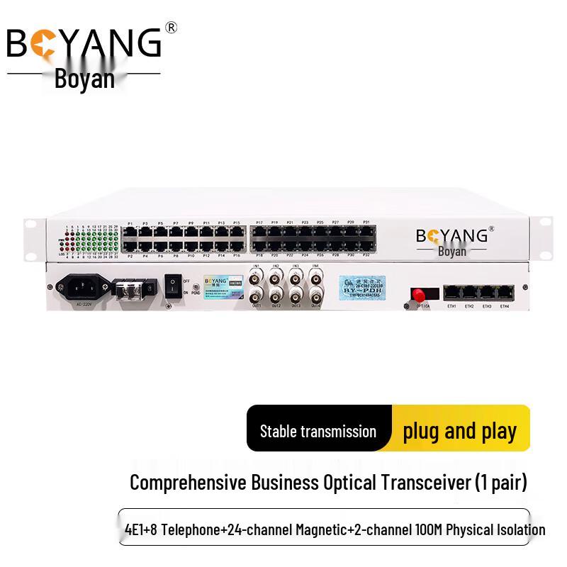 BoYang Integrated Telephone Fiber Optic Multiplexer