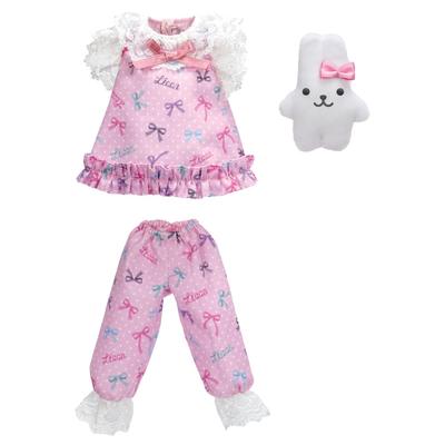 TAKARA TOMY Šaty Pyžamo Hračka na Hraní Role pro Věk 3+ Licca-chan LW-05 Oblečení