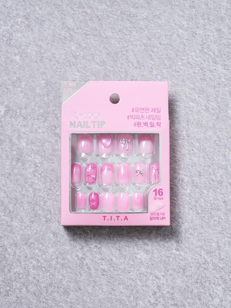 25SS Tita Press-On Square False Nails Set #3