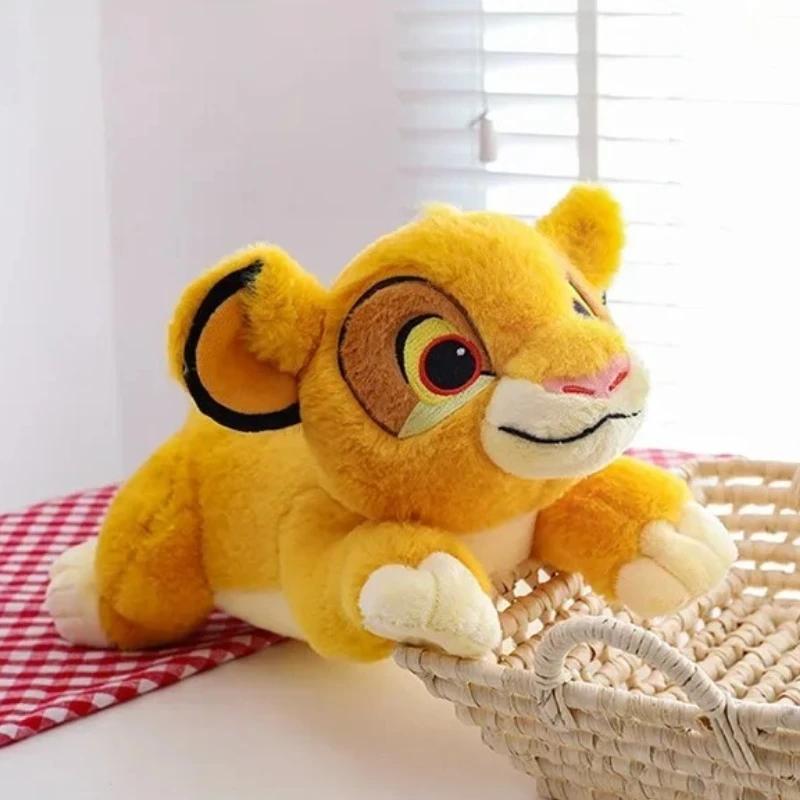 40x65cm Cartoon Lion King Simba Plush Pillow Cute Anime Doll Birthday Gift 40cm