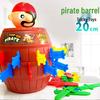 TikTok Influencer Interactive Pirate Barrel Game: Sword Insertion Fun for Couples and Kids, Humorous Decompression Toy Artifact.