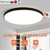 Plafoniera LED Dimmerabile con Telecomando Lampada da Soffitto Rotonda Ultra Sottile a Incasso per Soggiorno Camera da Letto AC85-265V