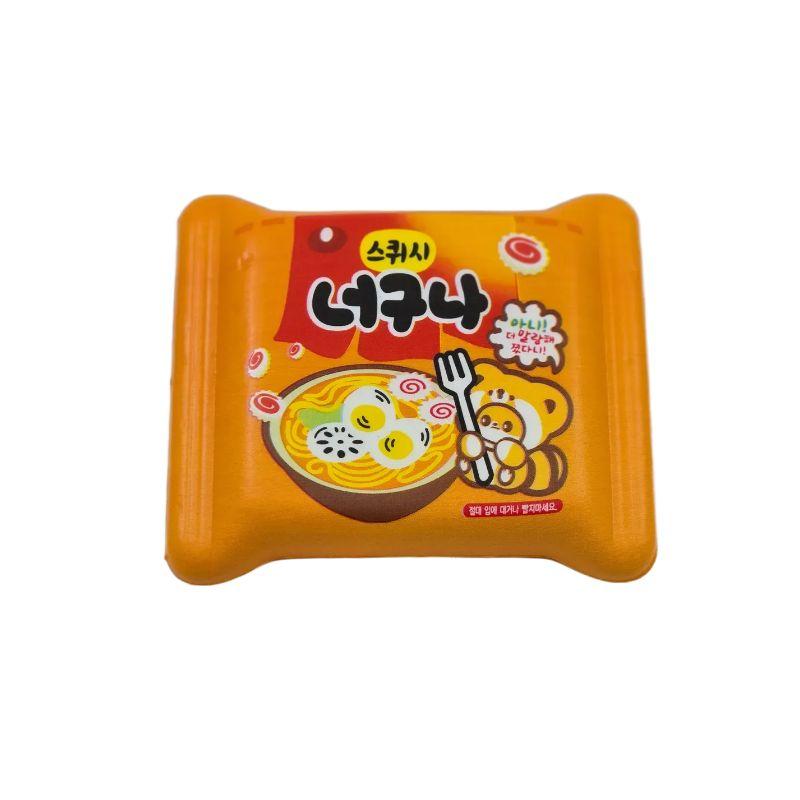 Korėjietiški Ramen Squishy - 6 vnt. mielų streso malšinimo žaislų rinkinys