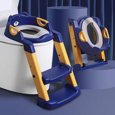 Stepped  Toilet Folding Ladder Toilet Seat Baby Learning Potty Escalator Toilet Trainer
