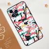 Kawaii Sushi Crowd Phone Case For iPhone 17 Pro Max 14 13 12 11 15 16 Pro Max Mini 16 Plus 16e 17 Air Funda