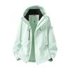 Men's and Women's Windproof Waterproof Hooded Mountaineering Jacket for Spring and Autumn - Outdoor Climbing Coat