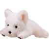 Großhandel Entzückendes 30-65cm Flauschiges Weißes West Highland Terrier Plüschtier Weiches Stofftier Welpe Lebensechter Hund Tier Beschwichtigungspuppe Geschenk