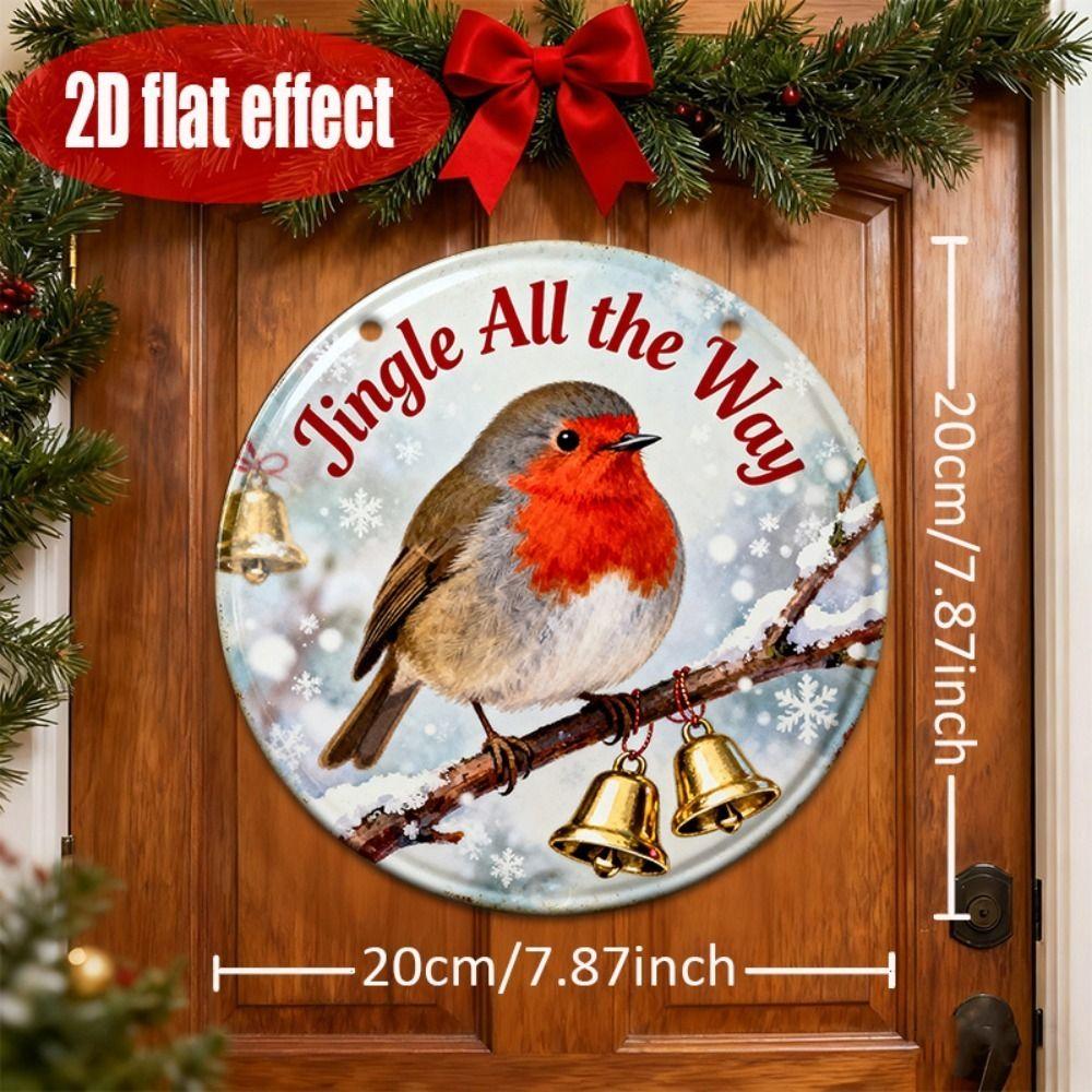 2D Flat Metal Wall Sign Decor