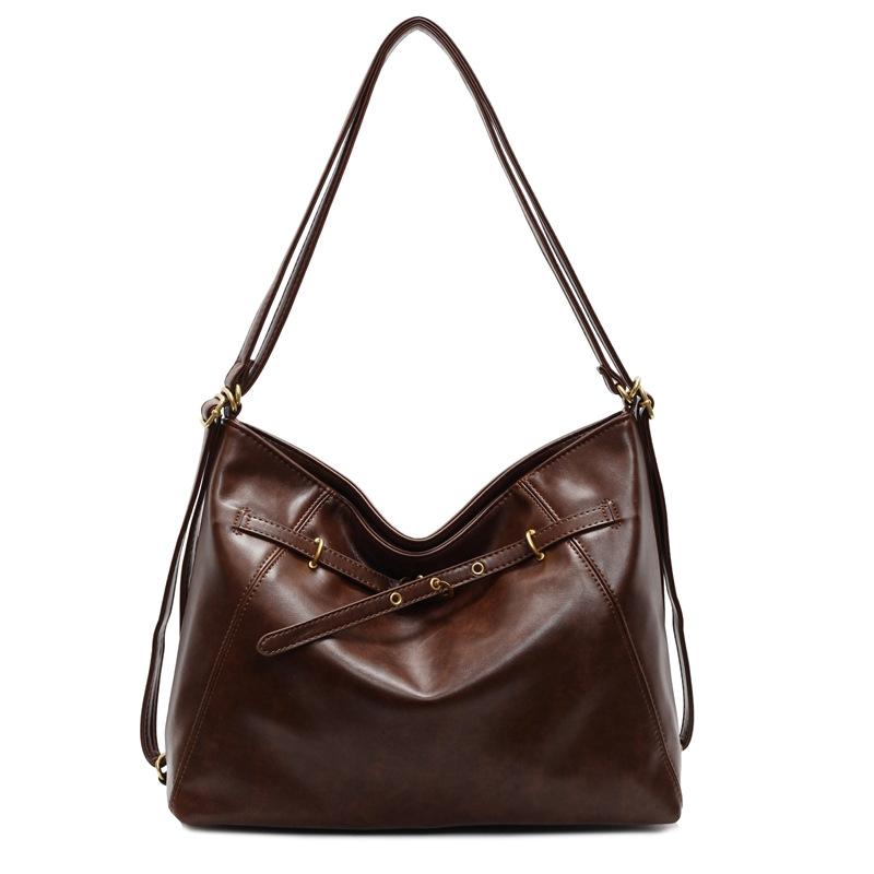 Large Capacity Commuter Bag Women's New Versatile Shoulder Bag Student Class Messenger Bag