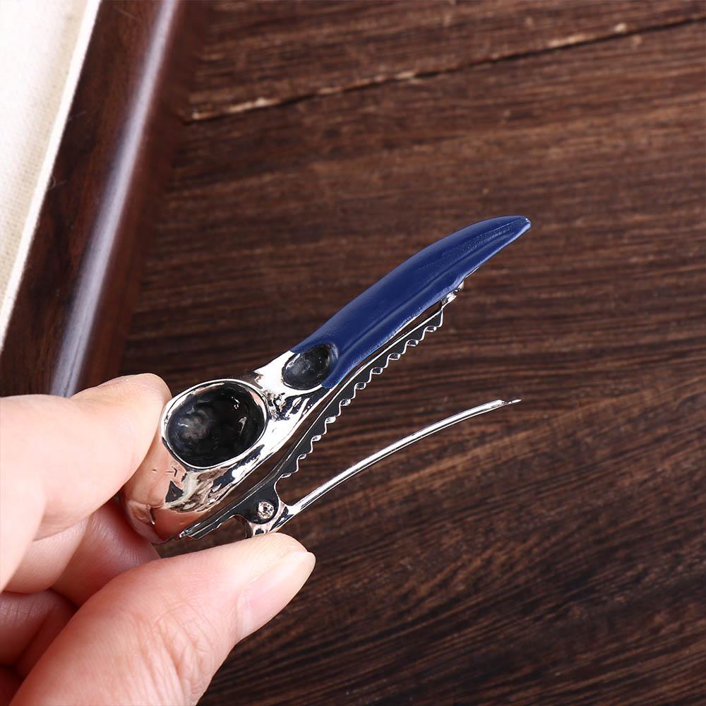 Bird Skull Punk Headwear Skull Hair Clips Animal Skull Hairpins Crow Head Women Duckbill Clips