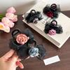 Elegant Rose Hair Clip In Mixed Material For Stylish Women Perfect For Spring 2024 Fashion