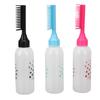 Kamm-Applikatorflasche Klare Skala Ergonomisches Design Kunststoff-Haarfärbeflasche für Haarfarbe