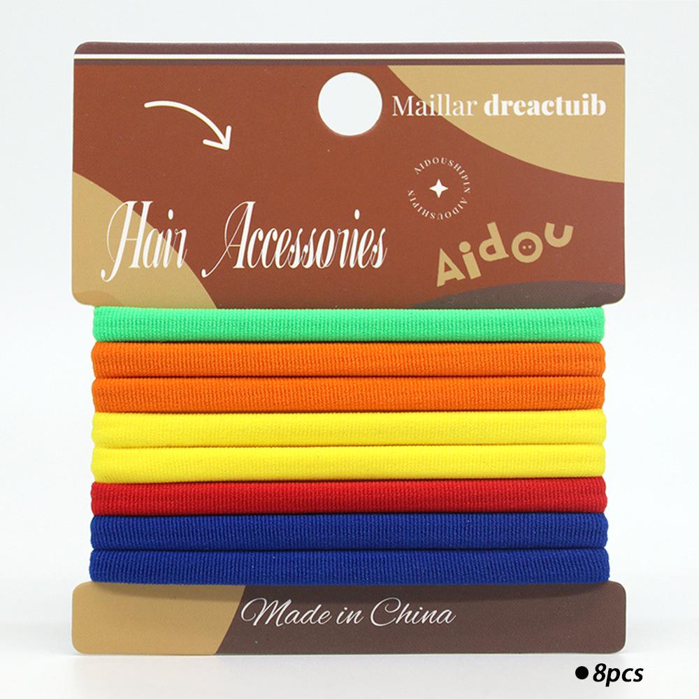 Mingyue Exquisite Seamless Hair Ties for Women - High Elastic, Gentle on Hair