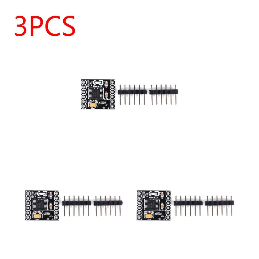 1-10PCS DRV8833 Motor Drive Module 6 Pin DC Gear Motor Driver 3V-10V 1.5A Single H Bridge Silent Stepper Motor Driver Module