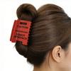 Unique Hair Accessory Caution Overstimulated Design Barrettes for Adding Fun To Outfit Fashion Ponytail Holder