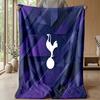 Tottenham Hotspur Theme Blanket Soft Flannel Blanket Plush Throw Blanket Cozy Sofa Bed Blanket for Home Decor