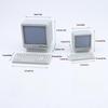 1/3 Sets 1:12/1:18 Dollhouse Mini Retro Desktop Computer Model Toys Miniature Home Scene Ornament Doll House Accessories