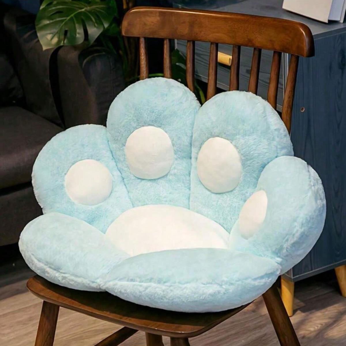 

Cute cat paw cushion, creative teddy bear paw plush hip cushion, lazy one sofa cushion, bedroom floor cushion 70x60cm