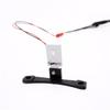 1 Pair Red Led Demon Eye Projector Lens Headlights Retrofit Car Light Accessories