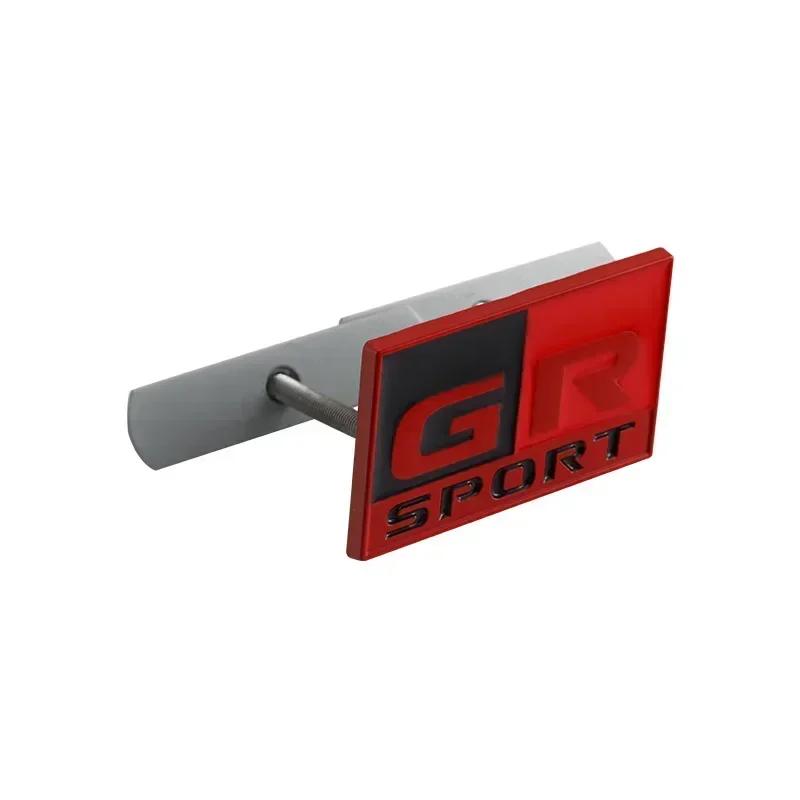 1 szt. GR GR Sportowy Samochód Przedni Grill Emblemat Odznaka dla GR Sport Yaris 86 Hilux Supra C- HR Rav4 Aqua Auris Camry Prado Corolla Avensis