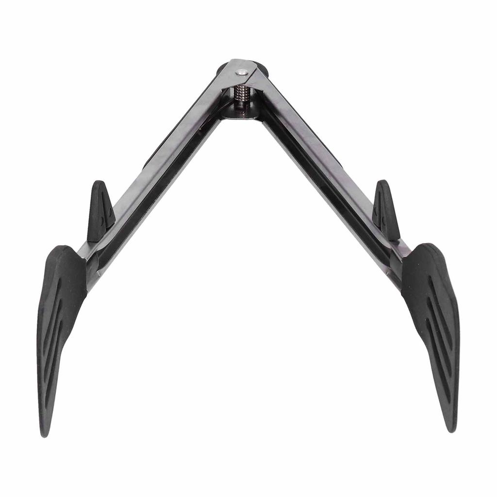 Stainless Steel Silicone Food Spatula Clamp Food Barbecue Steak Tongs Baking Tool for Home BBQ12in Black Bracket