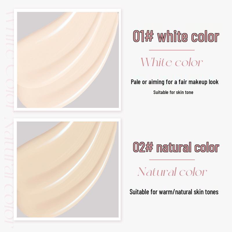 NOVO6506 Velvet Mist Cushion BB Cream: Long-Lasting, Oil-Control, Matte, Waterproof, Non-Transferring Student Foundation.