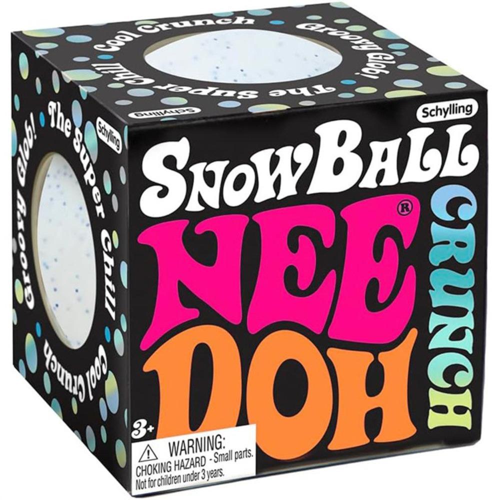 Neues Produkt NeeDoh Schneeball Crunch Schneeball Crunch Stressabbau Spielzeug Knetspielzeug Schönes Würfel Sensorisches Spielzeug für Erwachsene Geschenke