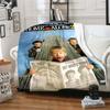 Home‑Alone Movie Print Flannel Blanket Soft Warm Throw For Bedroom Sofa Indoor Xmas Home Decor Holiday Movie Fan Birthday Gift
